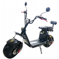 Электроскутер Citycoco GT X7 PRO (2000W) Матовый черный