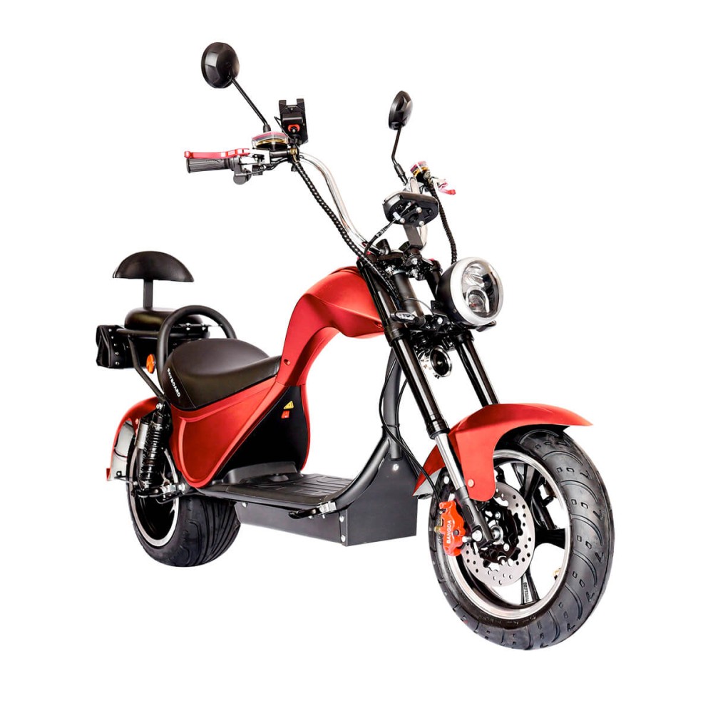 Электроскутер CityCoco Skyboard Chopper 4000 (Enisei) красный Электроскутер CityCoco Skyboard Chopper 4000 (Enisei) красный