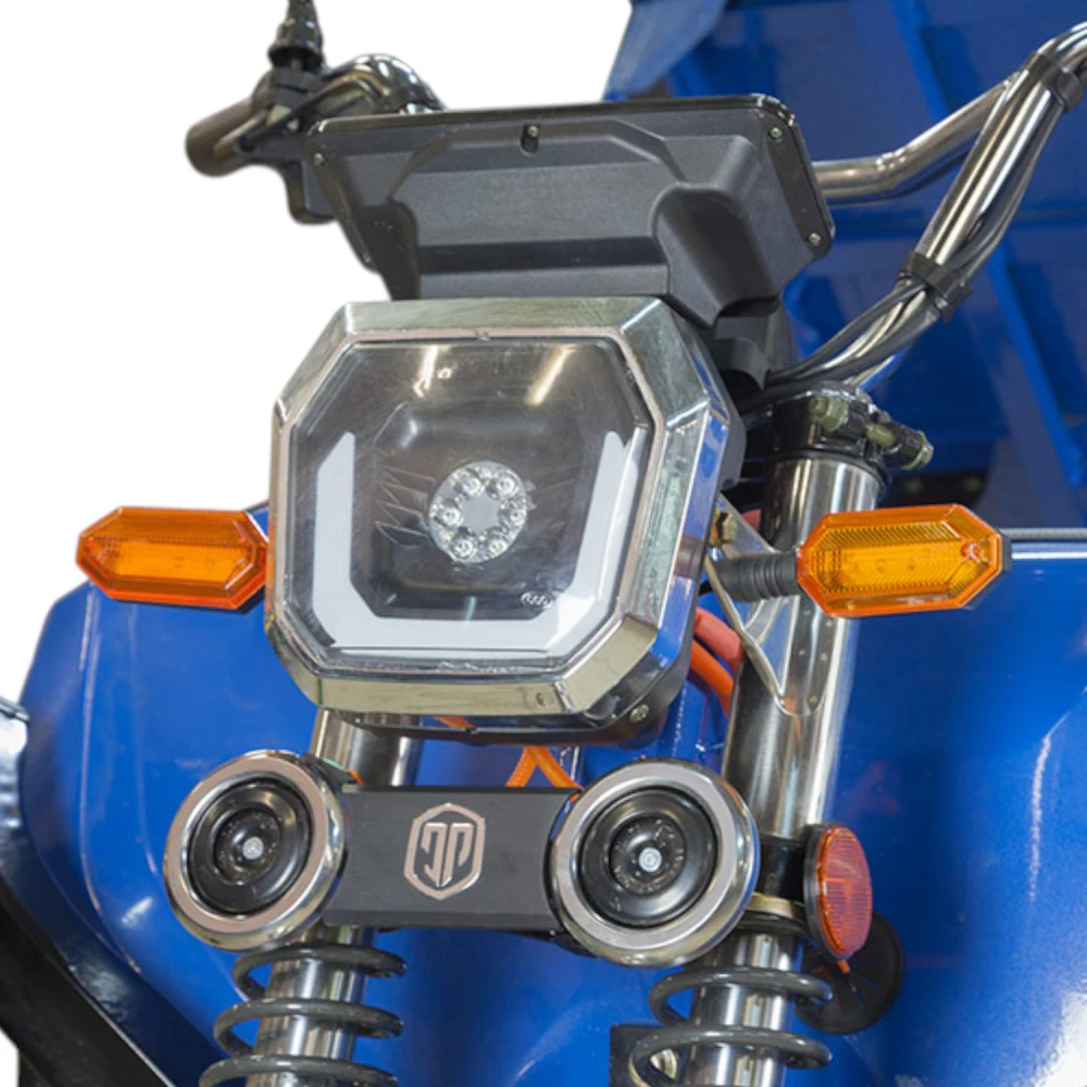 Грузовой электротрицикл Rutrike D5 1500 гидравлика (72V1500W) Красный 15