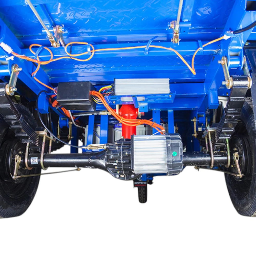 Грузовой электротрицикл Rutrike D5 1500 гидравлика (72V1500W) Красный 10