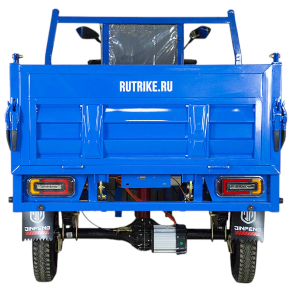 Грузовой электротрицикл Rutrike D5 1500 гидравлика (72V1500W) Красный 6