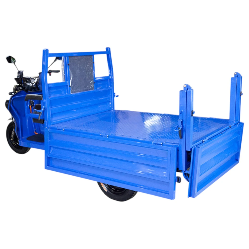 Грузовой электротрицикл Rutrike D5 1500 гидравлика (72V1500W) Красный 7
