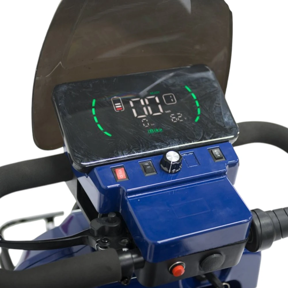 Электротрицикл Rutrike Квадро Чёрный 4