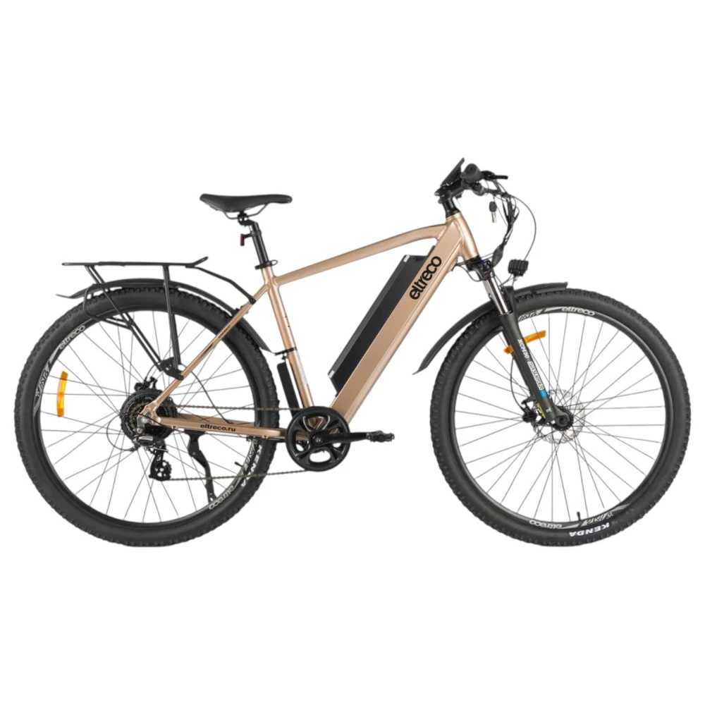 Электровелосипед Eltreco Ultra MAX GT Тёмно-золотой