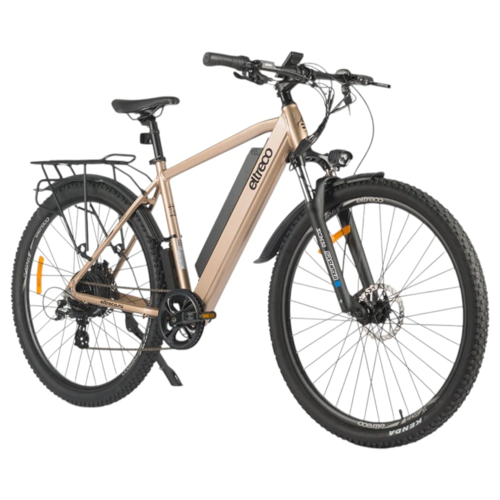 Электровелосипед Eltreco Ultra MAX GT Тёмно-золотой 2