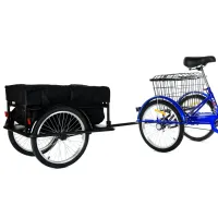 Прицеп для трехколесного велосипеда для взрослых