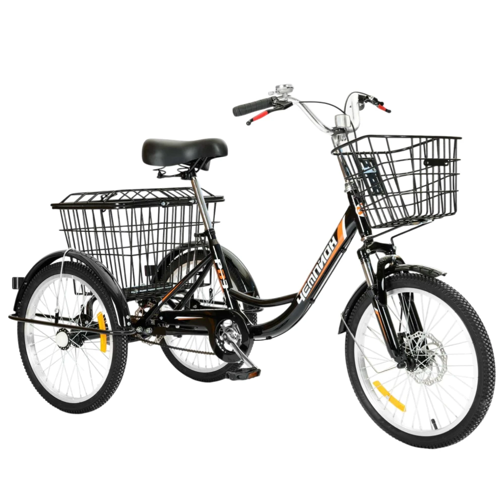 Трехколесный велосипед для взрослых РВЗ Чемпион 20" 1 скорость